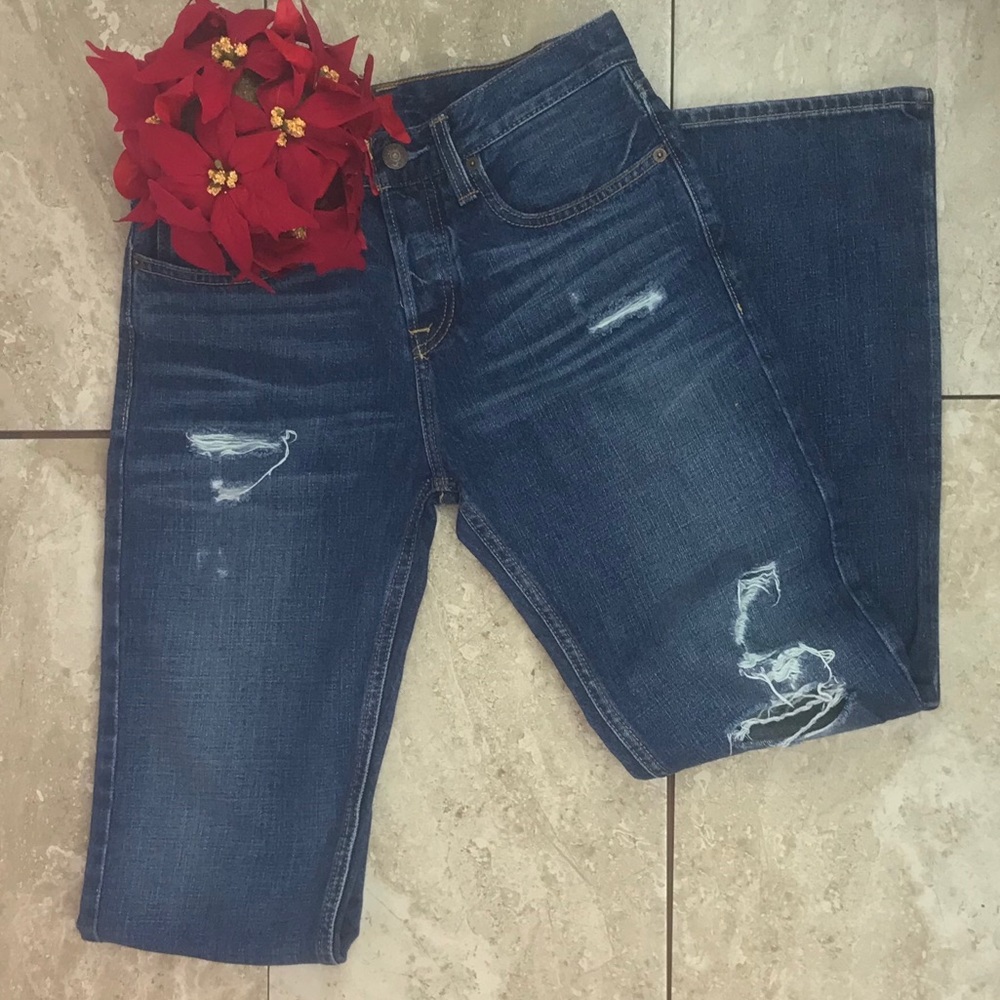 Hollister Dark distressed jeans  W29 x L 30